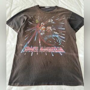 Vintage Disney Space Mountain Ride Shirt